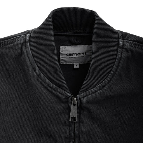 Carhartt WIP OG Santa Fe Bomber Black Stone Dyed I033111.1YC.4J.03 Degli Uberti